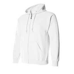 Gildan white 030 sweater with zipper and hat 88600 pure colour plain color zip up zipper coat sweater ordering tailor made personal design words letters printed coat sweater supplier company price Gildan white 030 sweater with zipper and hat 88600 pure colour plain color zip up zipper coat sweater ordering tailor made personal design words letters printed coat sweater supplier company price